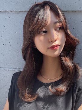 アローラ 三軒茶屋(Allora) 大人可愛い☆抜け感ハイライトロング