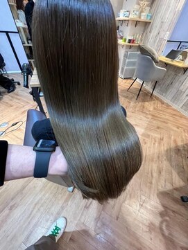 ジーナ  札幌大通(Zina) #グレージュカラー#髪質改善#美髪#艶髪#韓国【Zina札幌大通】