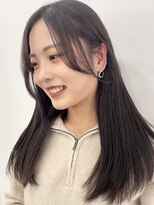 ピープスアンドスー 表参道 渋谷(Peeps&Suu.)&nbsp;韓国風前髪_グレージュ_エフォートレス_髪質改善/20代30代40代