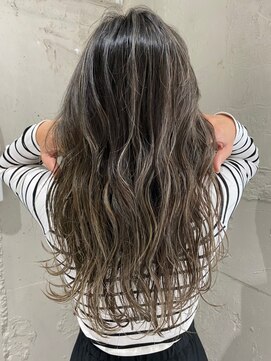 リガナッツ 池袋店(Riganuts) 大人かっこいいコントラストハイライト