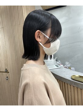 ロンドプロフィール 浦和(Lond profil) 浦和ショートヘアショートカット韓国白髪ぼかし白髪染めボブ