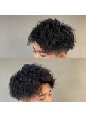 ツイストパーマ