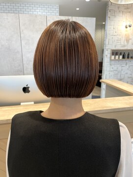 ヘアガーデン オフ(hair garden off) 丸みミニボブ
