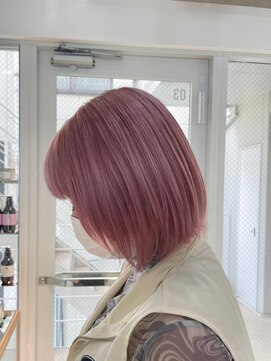 ガリカ シーム(Gallica/SEAM) 【川辺晴加】丸みショートxピンクラベンダー