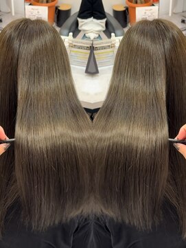 プレシャスバイプロデュース(precious by Produce) 髪質改善カラー×カーキグレージュ［町田/町田駅/町田駅前店]