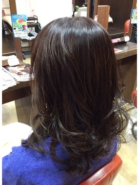 ヘアー ステージ ギヴ HAIR STAGE Give 弁天町店 クール派セミディ