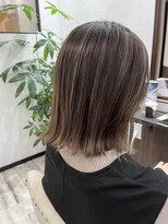 ベルヘアーデザイン 堺東(Belle hair Design) ナチュラルハイライト/白髪ぼかし