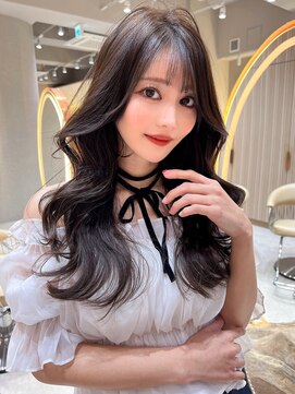 ロンド アンブル 四条烏丸(Lond ambre) 【五島巨幹】顔型別ヘアスタイル特集/エアリーロング/くびれヘア