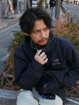 フィフス 名駅(fifth) 再現の高いツイストスパイラルパーマ×刈り上げマッシュ