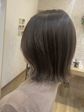 ヘアーデザイン キズナ(HAIR DESIGN Kizuna) 顔周りひし形外ハネ