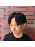 メンズセンターパート ナチュラルツイストスパイラル 【RANDY】