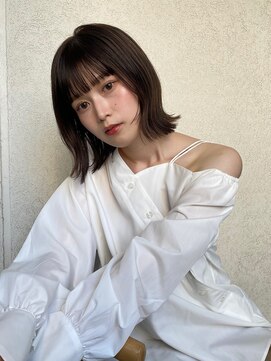 ガーデン オオタカノモリ(garden otakanomori) 簡単スタイリングボブ/レイヤーボブ/シースルーぱっつん前髪