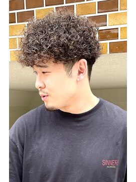 ナループロアオハナ(Nalu pu loa ohana) メンズパーマハードパーマ外国人風パーマポップコーンパーマ