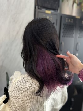 ヴァイス 渋谷店(VAICE) インナーカラー/パープル/推しカラー