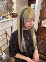 ユウハウスビジュー(YU HOUSE BIJOU) アシンメトリーメッシュ