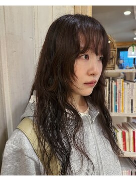 ヴァンダンジュ(Vendange) ロングパーマと姫カット