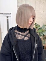 ノエ(noe) イメチェン/ホワイトブロンド/外ハネボブ/美髪/栄/矢場町k32