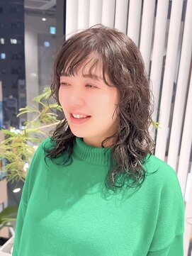 リプロ(Repro) 【くせ毛カット】ウェーブミディ