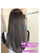 グランジュテ(grandjute) カット★イルミナカラー★ハイライト★インナーカラー★髪質改善