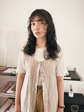 エン クラン バイ ヘッドライト たまプラーザ南口店(en. clan by HEADLIGHT) たまプラ/レイヤーカット/ハイナチュラルパーマ/地毛風カラー/