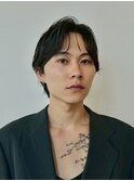 メンズパーマメンズカットツイストスパイラルパーマツーブロック