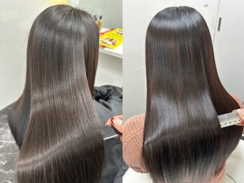 ザダイアモンド キョウゴク(THE DIAMOND KYOGOKU)の写真/【西中洲/天神】クセ、うねりでお困りの方必見！お悩みを解決しながら、圧倒的ツヤ感の美髪へ導きます☆