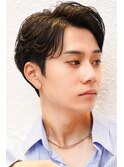 ビジネスフェードカット刈り上げスキンフェードバーバー30代40代