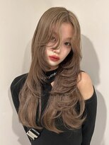 ペレ アネックス 大阪梅田茶屋町店(PELE ANNEX)&nbsp;くびれヘア/アプリコットオレンジ/夏のヘアアレンジ/梅田