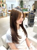 ロングレイヤー/レイヤーカット/韓国風レイヤー