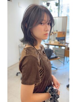 レル(lelu) ラベンダーグレー/透明感カラー