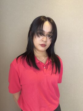 オン キャナルシティ博多前店(on) 【竹内哉汰】大人顔周りレイヤー×オフブラック/艶感/20代/博多