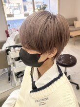 アート ミュゼ(a-to.musee) マッシュショート/ミルクティーベージュ/メンズカット