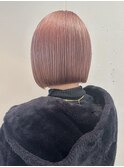 20代30代◎秋カラーミニボブ×暗髪透明感20代30代