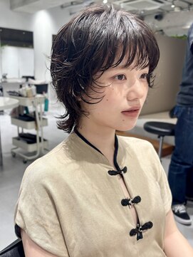 フィルムス 表参道(FILMS) ココアベージュ/黒髪/クラゲヘアー/オリーブグレー/ボブ/表参道