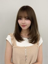 アマトウキョウスマートサロン(AMA TOKYO×Smart Salon) くびれレイヤー/顔まわりカット/レイヤーカット/小顔ヘア