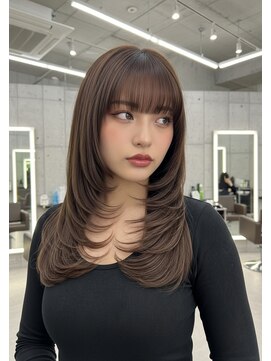 韓国ヘア/韓国スタイル/レイヤー/髪質改善