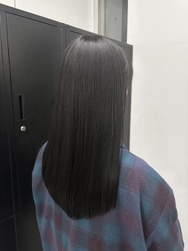 韓国顔まわりレイヤーカットグレージュオリーブベージュブラウン