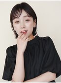 〈s30〉大人ショートハイライト髪質改善キッズカット前髪30代40