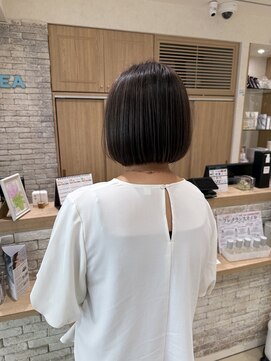 クレア 上大岡(CREA) 白髪ぼかしハイライト縮毛矯正ダブルカラー髪質改善30代40代50代