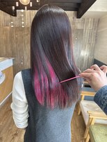 スカイ(SKY) 透明感カラー/髪質改善/縮毛矯正/韓国風レイヤーカット