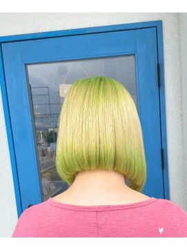 ヘアーメイク コラソン(hair make corazon) 似合わせカットメルティカラー着物フェミニンロング