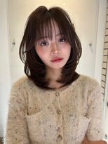 サクラ オモテサンドウ(SAKURA)&nbsp;レイヤーカット/ミディアムレイヤー/ワンホンレイヤー/表参道