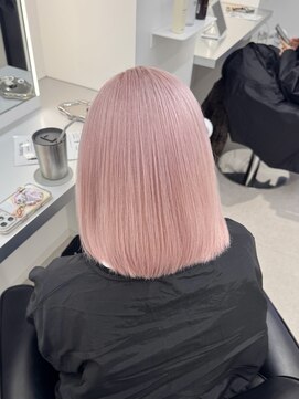 ゼロ 静岡(ZERO) 色落ちまで可愛い“淡めピンク”【森谷心春】