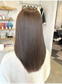 10代20代髪質改善ナチュラルブラウンカラー