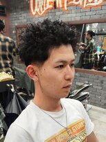 スリーセント 栄(3/cent)&nbsp;仏陀パーマ/ブッダパーマ/スパイキーショート/テーパーフェード