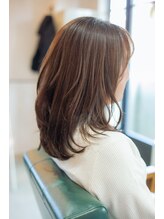リスボーン(RESBORN) 【30,40,50代ナノバブルカラーとカットで艶と収まりを楽しむ】