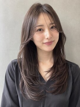テーラヘアー 我孫子店(TELA HAIR) 【上品韓国風】艶髪ロングレイヤー