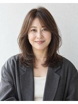 ヘアセラピー サラ(hair therapy Sara)&nbsp;顔まわりに動きのあるミディアム