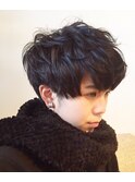 【下北沢＊I'll b hair＊】MEN'S ツーブロックマッシュカール