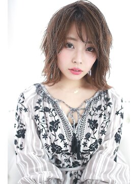 ラフィス ヘアー バース たまプラーザ店(La fith hair Bath) 【Lafith】 大人可愛い☆ミディアムスタイル